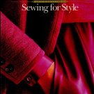 Sewing for Style - Singer Sewing Reference Library (1985, Hardcover)