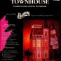 Miniature Iron-on Dollhouse pattern & Playscale Doll Townhouse Planbook Building