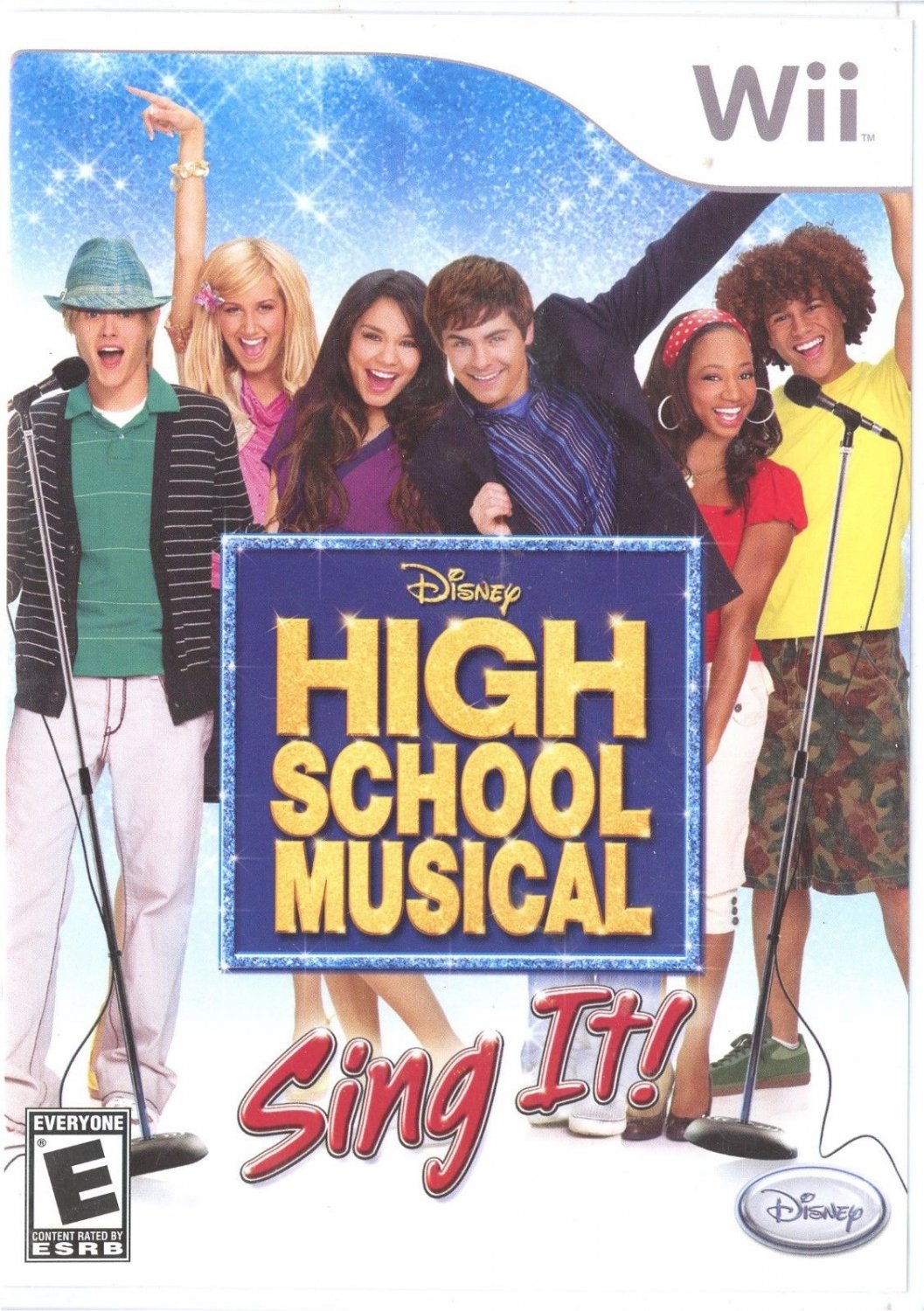 High School Musical: Sing It (Nintendo Wii, 2007) VGC