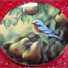 Rosemary Millette Songbirds Bluebird Blue Bird 8" Collector PLATE Wild Wings