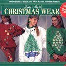 Plaid 1991 Super Book Christmas Wear 100 Holiday Projects Multi Crafts Sweaters