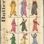 3 Clown Harlequin Costume Patterns Boys Girls' Size 4 Medium 34-36 Large 40-42