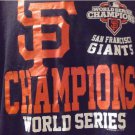 San Francisco SF Giants 2012 World Series T Shirt sz 2XL XXL EUC Champions Logo