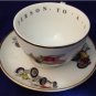 Princess House Exclusive Fine Porcelain To A Very Special Person Car Cup Saucer