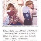 Kids Pack Pals Sunbonnet Sue Overall Sam Wall Hanging Pajama Bag Appliqe Pattern
