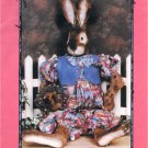 LA Designs Willow Bunnies Bunny Rabbit Hare Doll Sewing Pattern Sponge Painting!