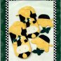 LA Designs Daisy & Mae Flowers & Cow Oven Mitts & Potholders Sewing Pattern YBW