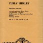 Curly Shirley 13" or 15" Doll Sewing Pattern Sally Lampi Hayward