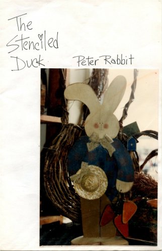The Stenciled Duck Peter Rabbit Bunny Wood Yard Doll Pattern
