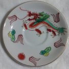 Unique & Beautiful 4.5" Hand Painted Dragon 3D Saucer Dish