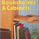 How To Make Bookshelves & Cabinets - A Sunset Book 1977 Paperback DIY Wood