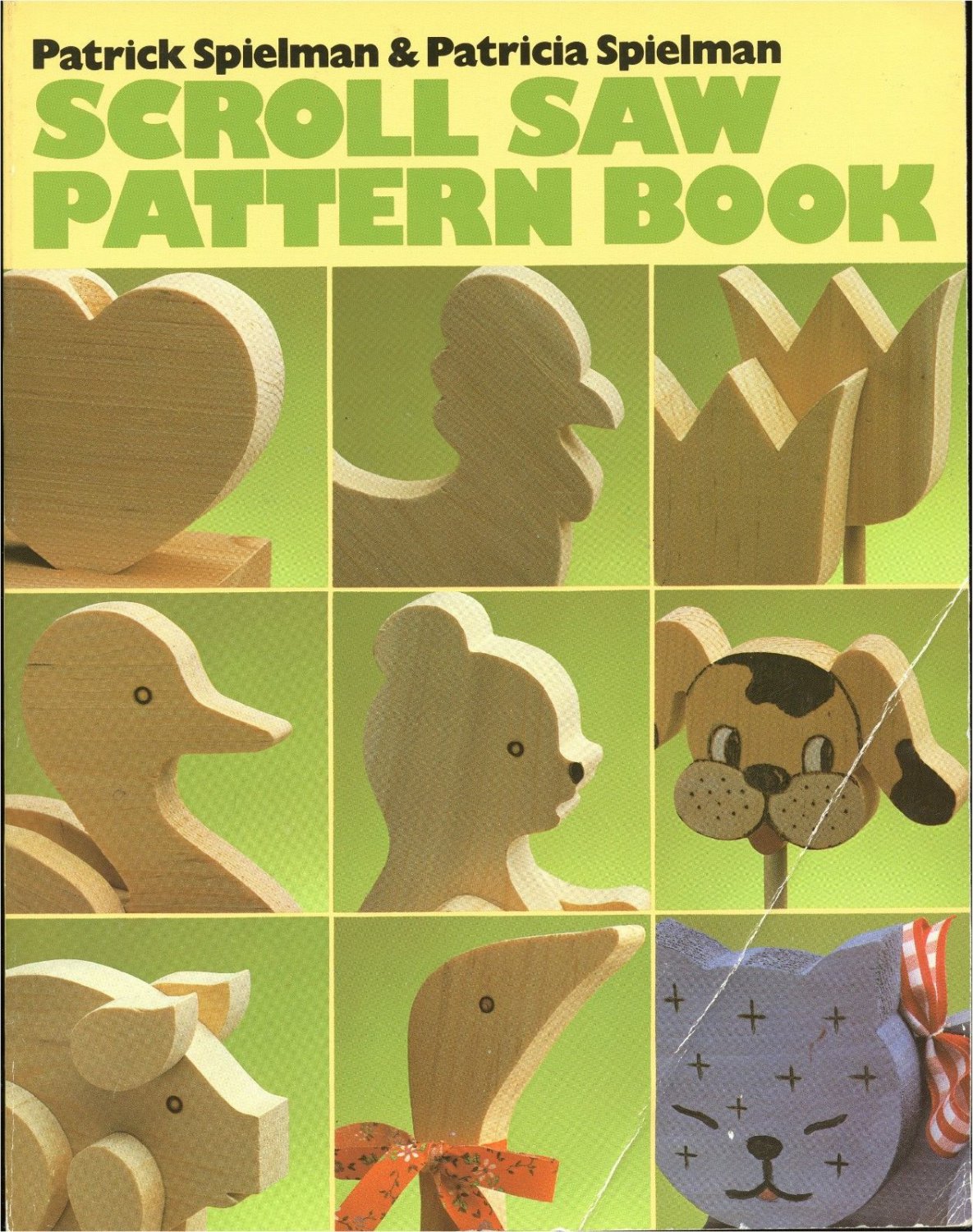 Scroll Saw Pattern Book 1986 Author Patrick And Patricia Spielman 