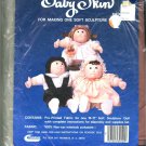 Raymar Pre-Printed Baby Skin Soft Sculpture Doll Instructions Kit 16-17" Brown