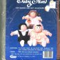 Raymar Pre-Printed Baby Skin Soft Sculpture Doll Instructions Kit 16-17" Brown