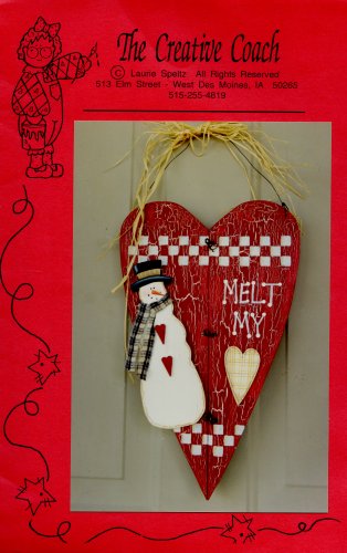 Melt My Heart Laura Speitz Creative Touch Wood Christmas Snowman DÃ©cor Pattern