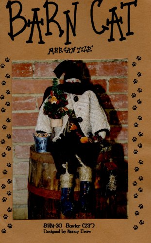 Barn Cat Baxter 23" Christmas Doll Pattern