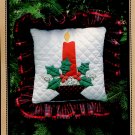 Quilted 15" Christmas Candle Pillow Pattern Calico Hills Farms