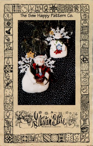 Sew Happy Glisten & Bliss SnowAngel Doll and Ornament Christmas Pattern