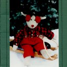 Seems Like Home 31" Yule Deer Moose Doll Christmas Décor Pattern