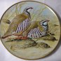 Basil Ede Franklin Porcelain Gamebirds of the World Plate Set -- 10 Plates