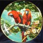9 Royal Cornwall Exotic Birds Of Tropique Collector Plates