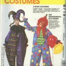 McCalls Costumes 6719 Jester Clown Harlequin Uncut Adult Teens M(34-36)