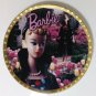 Barbie Easter Parade Enesco Mini Plate with Easel 1993 Retro Mattel 4 Inch