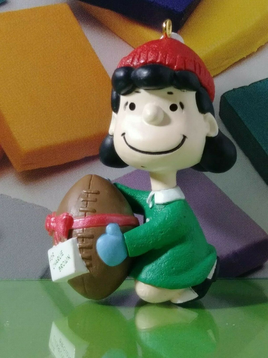 1994 Hallmark Ornament 2 The Peanuts Gang Lucy Football Trick For