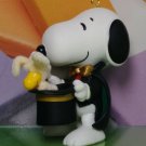 Snoopy The Magnificent Holiday Christmas Ornament Magician 2005 Spotlight on Snoopy