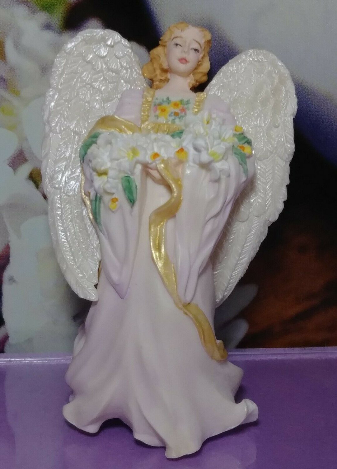 1996 EASTER COLLECTION JOYFUL ANGELS #1 HALLMARK KEEPSAKE ORNAMENT 