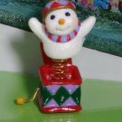1999 Hallmark Keepsake Ornament Miniature Jack in the Box Snowy Surprise Club