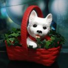 2005 Hallmark Puppy Love Westie Terrier Keepsake Ornament 5th in Series