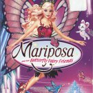 Barbie Mariposa and her Butterfly Fairy Friends DVD 2008 in Orig Case