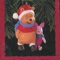 1996 Hallmark Christmas Ornament WINNIE the POOH and Piglet in Box Disney