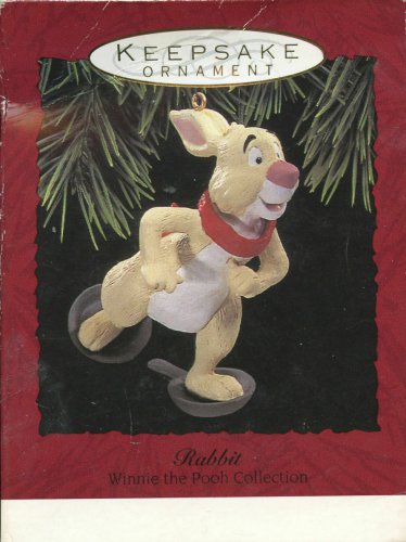 Disney Winnie the Pooh Skating Rabbit Hallmark Keepsake Ornament Disney in box