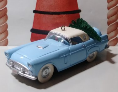Hallmark 1956 Ford Thunderbird Ornament #3 in Classic American Cars Series