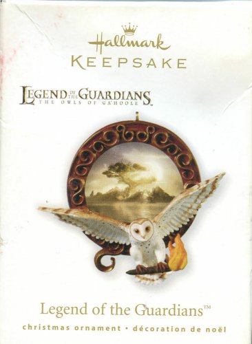 2010 HALLMARK KEEPSAKE ORNAMENT LEGEND OF THE GUARDIANS OWL Warner Bros.
