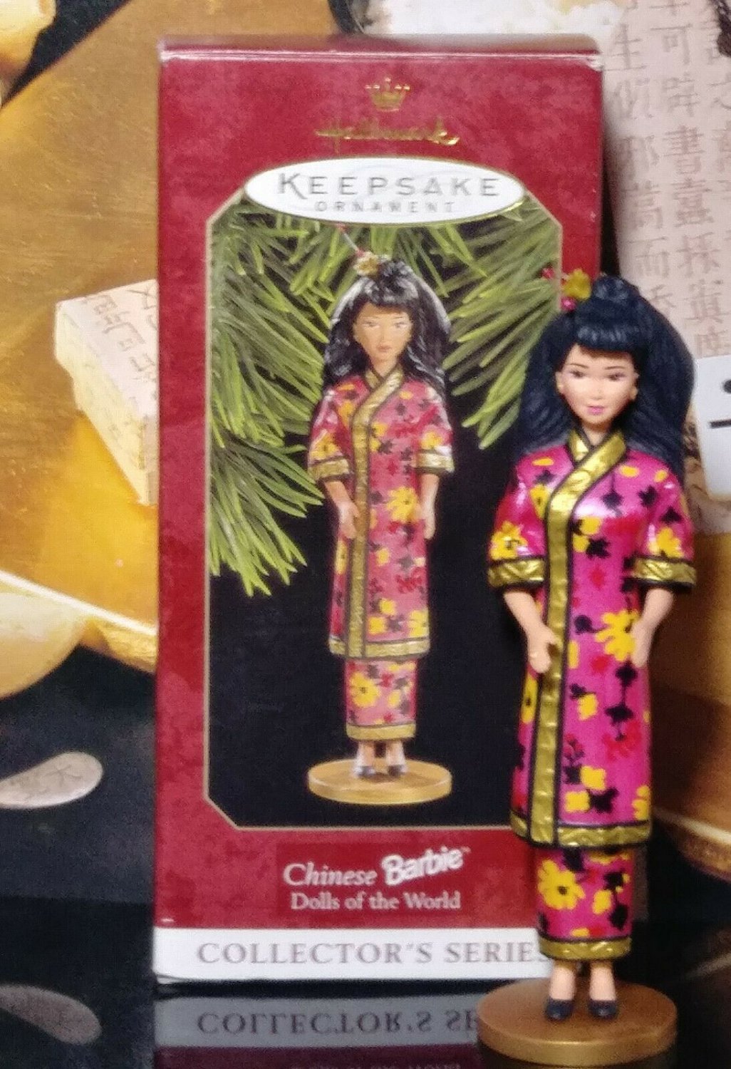 chinese barbie ornament