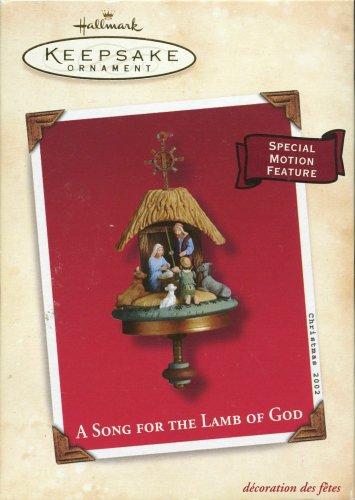 Hallmark A Song for the Lamb of God Ornament 2002 - MOVEMENT WORKS