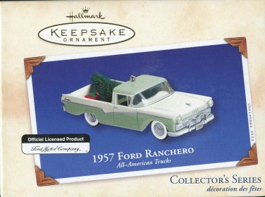 2002 Hallmark Ornament 1957 Ford Ranchero - All American Trucks Series #8