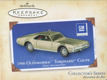 2004 Hallmark Keepsake Ornament ~ 1966 Oldsmobile Toronado Coupe ~ Series #14