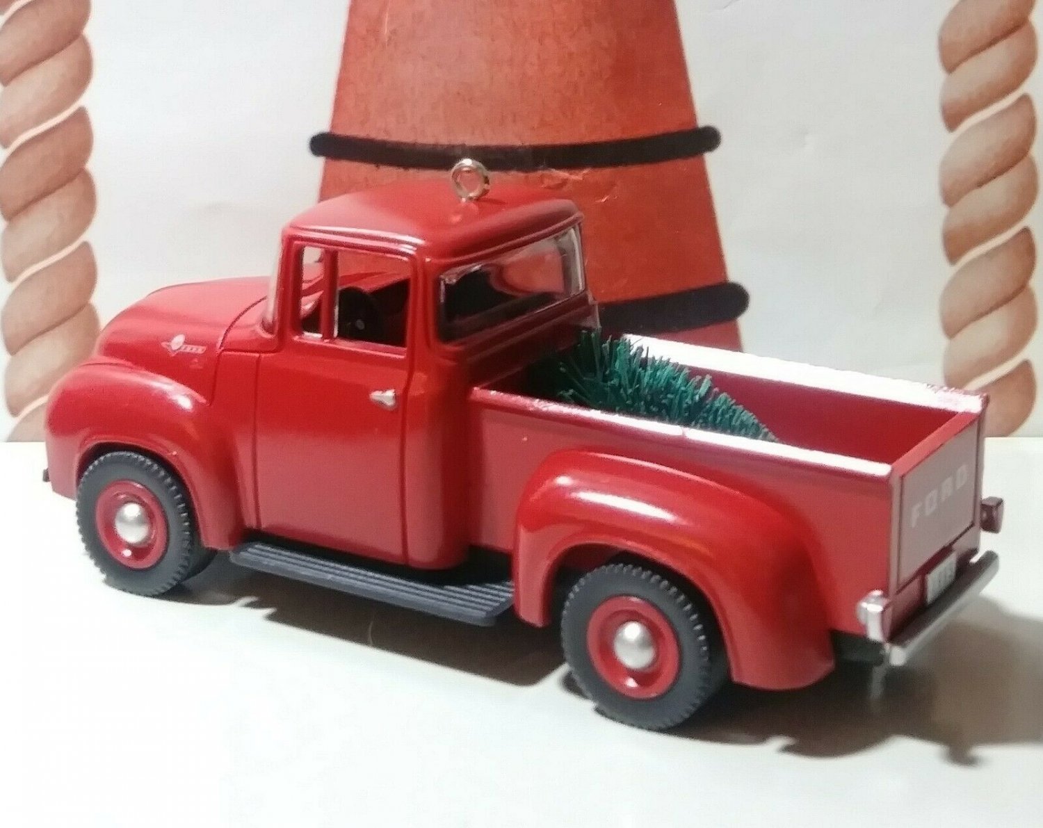 1995 Hallmark Ornament 1956 Ford Pick Up Truck All American Truck
