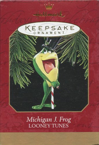 Hallmark Keepsake Ornament  Michigan J Frog 1997 Looney Tunes Our Froggy Evening