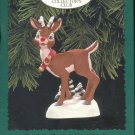 Hallmark Ornament - 1996 KEEPSAKE of Membership - Rudolph Red Nosed Reindeer