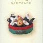 Hallmark 2007 Mischievous Kittens #9 in Series Ornament Playing with Slipper