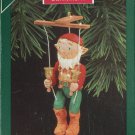 1992 HALLMARK KEEPSAKE Ornament ELFIN MARIONETTE Puppet Artists' Favorites