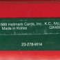 Hallmark `1989` Wooden Truck Hauling Trees #6 in Childhood Ornament Series