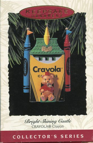 Hallmark Ornament Bright Shining Castle 1993 CRAYOLA Crayon #5 in Series