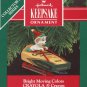 1990 Hallmark Keepsake Ornament Bright Moving Colors Crayola Crayon #2 in Series