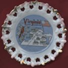 Virginia Souvenir Collectors 5" Plate Scenic Historyland Richmond Charlottesvill